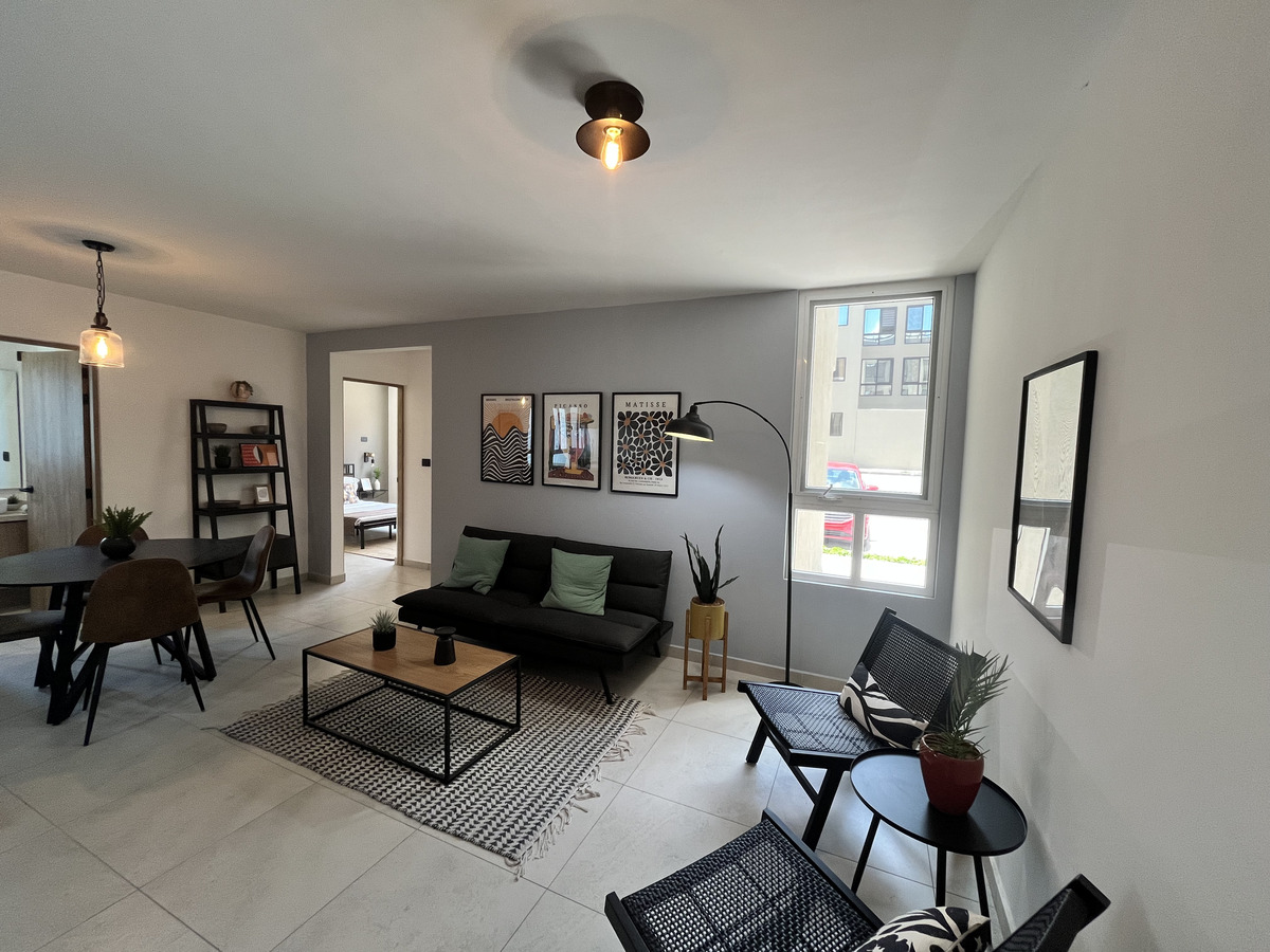 Departamento Nogal 1 planta arquitectónica 74m² El Refugio Querétaro