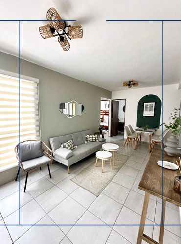 Departamento Olivo LT interior 2 recámaras Villas del Refugio Querétaro